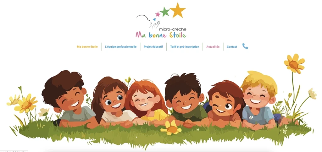 Nouveau Site de la micro crèche Ma Bonne Etoile